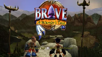 Brave - A Warrior's Tale screen shot title